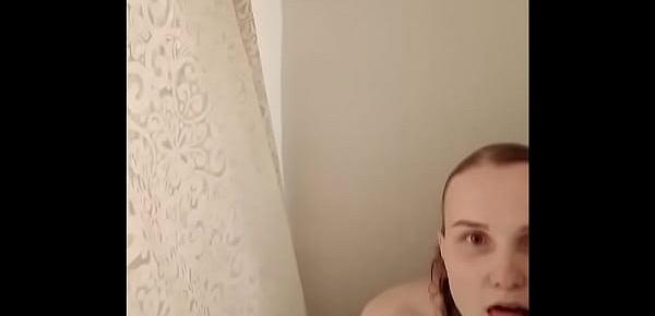  Beautiful teen wants you to watch her shower